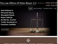 PETER MEYER website screenshot