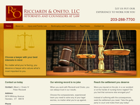 PETER RICCIARDI website screenshot