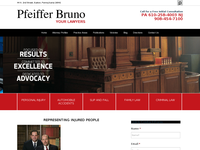 BRUNO PFEIFFER website screenshot