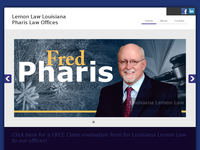 FRED PHARIS website screenshot