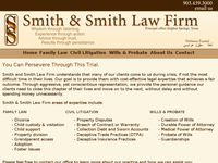 PHIL SMITH website screenshot