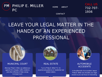 PHILLIP MILLER website screenshot
