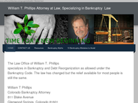 WILLIAM PHILLIPS website screenshot