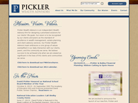 DAVID PICKLER website screenshot