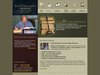 PETER PIETRANDREA website screenshot