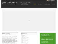 JOHN PILCHER II website screenshot