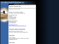 FRANK PIRRUCCELLO website screenshot