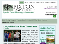 TOM PIXTON website screenshot