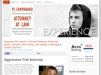 PJ CAMPANARO website screenshot