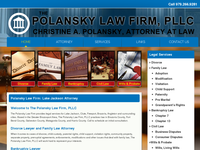 CHRIS POLANSKY website screenshot