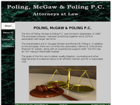 D DOUGLAS MC GAW website screenshot