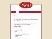 DARCI POLONI website screenshot