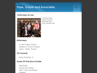H JOHN DRAYER website screenshot