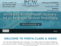 CYNTHIA PORTA-CLARK website screenshot