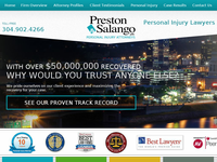 BRETT PRESTON website screenshot