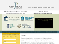 JOHN PRICE website screenshot