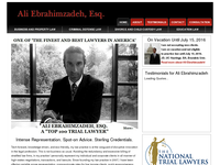ALY EBRAHIMZADEH website screenshot