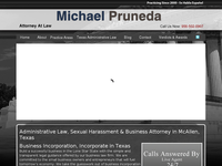 MICHAEL PRUNEDA website screenshot
