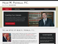 HELGE PUCHALLA website screenshot