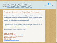 R PUTMAN website screenshot