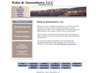 LLOYD QUESENBERRY website screenshot