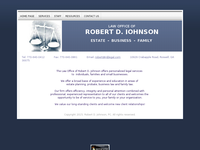 ROBERT JOHNSON website screenshot