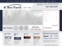 R REX PARRIS website screenshot