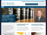 SCOTT RACOP website screenshot