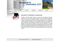LAWRENCE RAIMONDI website screenshot