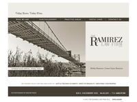 ROBERTO RAMIREZ website screenshot