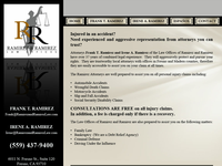 IRENE RAMIREZ website screenshot