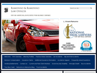 VINCENT RAMUNNO JR website screenshot