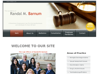 RANDAL BARNUM website screenshot