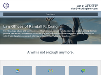 RANDALL CRAIG website screenshot