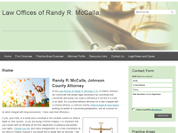 RANDY MC CALLA website screenshot