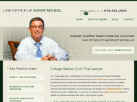 RANDY MICHEL website screenshot