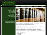 RANDY FRANKLIN website screenshot