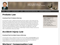 GARY RAPPARD website screenshot