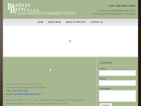BRADLEY RATH website screenshot