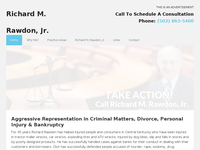 RICHARD RAWDON JR website screenshot
