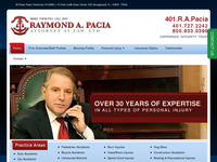 RAYMOND PACIA website screenshot