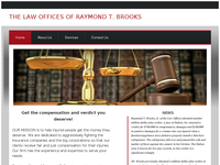 RAYMOND BROOKS website screenshot