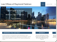 RAYMOND FELDMAN website screenshot