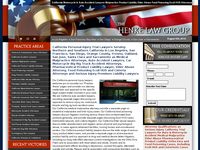 RAY HENKE website screenshot