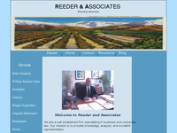 ROBERT REEDER website screenshot
