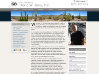 DAVID REES website screenshot
