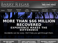 BARRY REGAR website screenshot