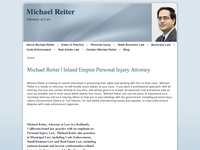 MICHAEL REITER website screenshot