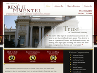 RENE PIMENTEL website screenshot