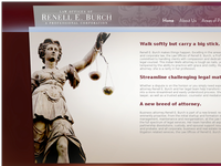 RENELL BURCH website screenshot